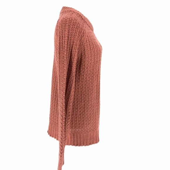Cloth Round Neck Pink Knit Sweater NWT Small P - Picture 4 of 12